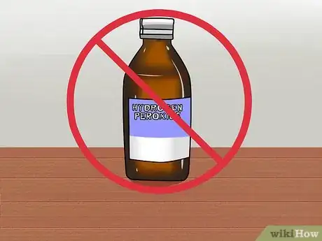 Step 5 不要用双氧水和碘酒。