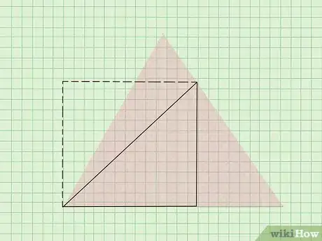 Step 4 把其他三角形转变成直角三角形，然后测量它们。