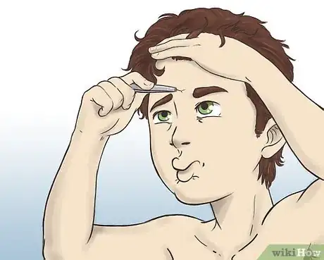 Step 6 修整眉毛（可选）。