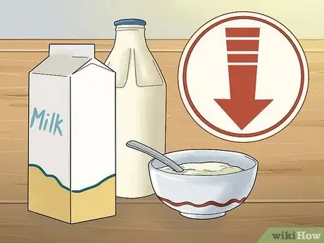 Step 2 减少乳制品的摄入。