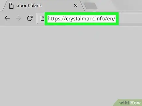 Step 1 在网页浏览器中前往 https://crystalmark.info...