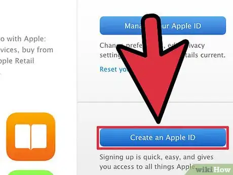 Step 1 登录Apple ID创建页面。