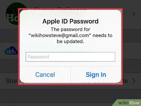 Step 4 如果提示，用Apple ID登录。