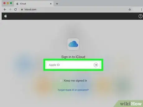 Step 2 打开iCloud网站。