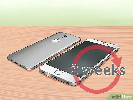 Step 6 等两周，就可以收到含有新外观的iPhone了。