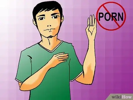Step 2 承诺自己会尽量避免观看这些色情内容。
