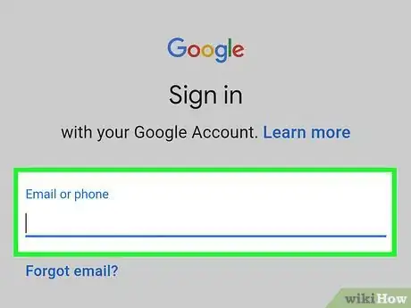 Step 3 登录你的Google帐户进行下一步。