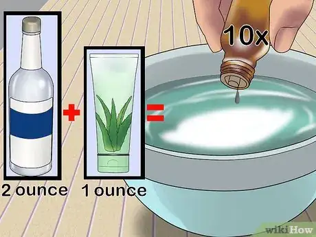 Step 3 混合所有的材料。