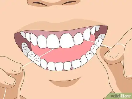 Step 2 每天用牙线洁牙...