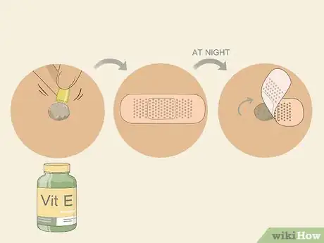 Step 3 用维生素E覆盖。