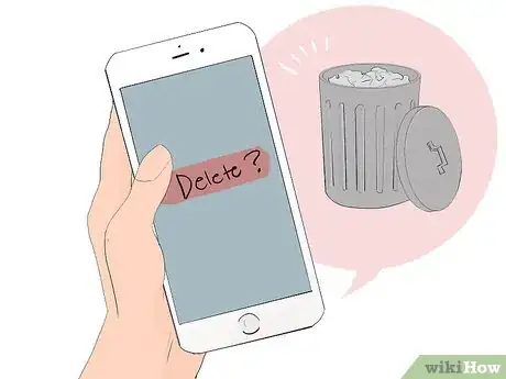 Step 2 从手机里删去他的联系方式和短消息。