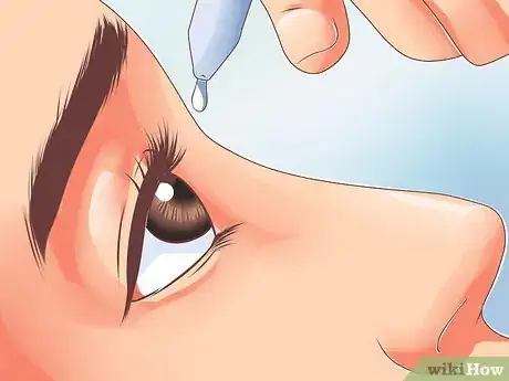 Step 1 眼睛红了就用滴眼液。