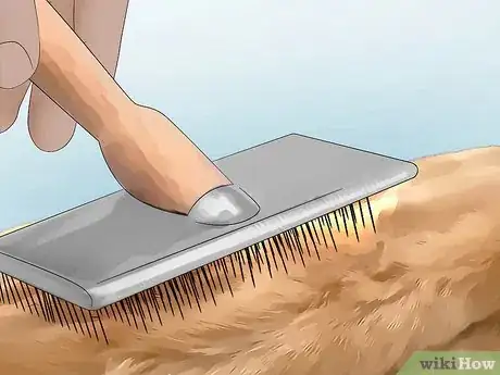 Step 2 翻松皮草让它干得快些。