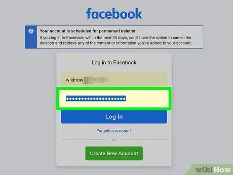 Step 1 重新登录你的Facebook账号。