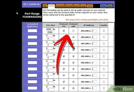 Step 3 输入端口信息。