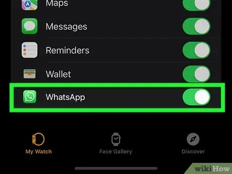 Step 3 设置WhatsApp通知的镜像。