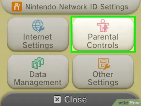 Step 3 用密码关闭任天堂3DS或DSi的家长控制。