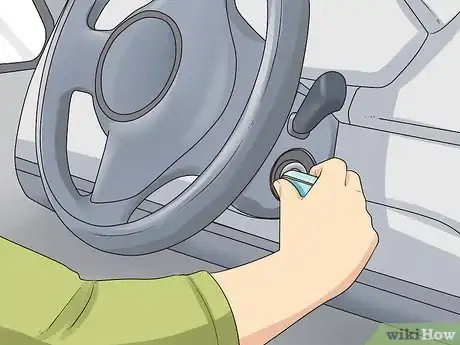 Step 1 发动汽车。