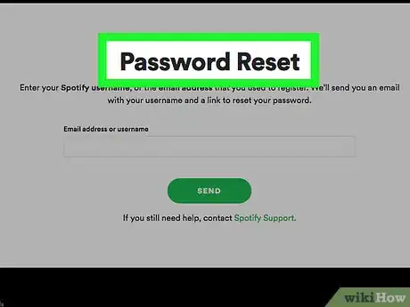 Step 1 在浏览器中，访问http://www.spotify.com/password-reset。...