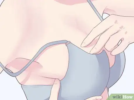 Step 1 按摩乳头。