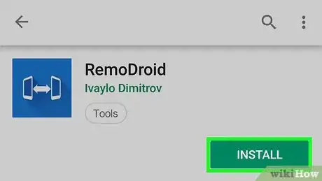 Step 2 在两台设备上安装“RemoDroid”程序。