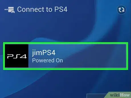 Step 7 点击你的PS4。