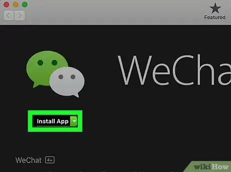 Step 4 将微信程序下载到Mac电脑上。