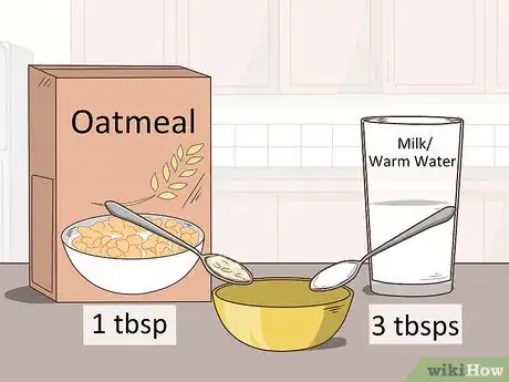 Step 3 用燕麦滋养和舒缓嘴唇皮肤。