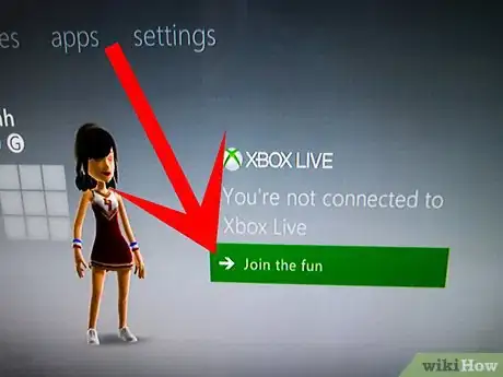 Step 7 点击“连接到Xbox Live”。