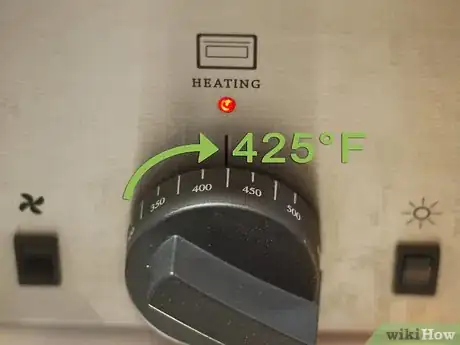 Step 1 把烤箱预热至218°C。