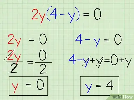 Step 5 解这两个等于零的方程，得到最终答案。