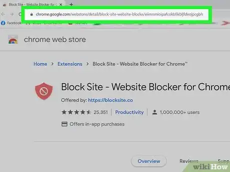 Step 1 打开 Block Site网页...