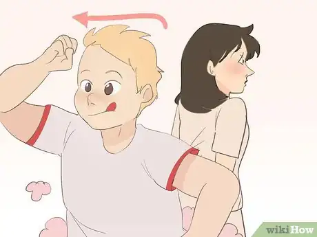 Step 1 离你的暗恋对象远远的。