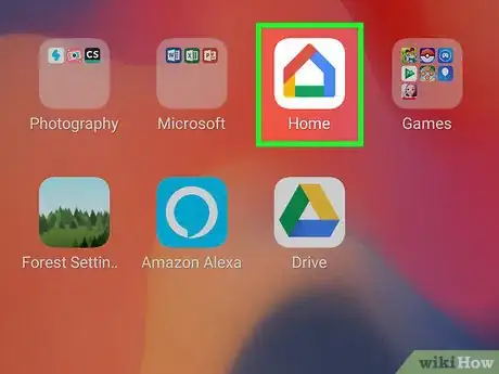 Step 7 打开手机上Google Home这个应用。