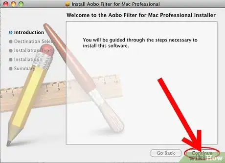 Step 3 打开安装文件“Aobo Filter for Mac OS_V1.1.pkg”。