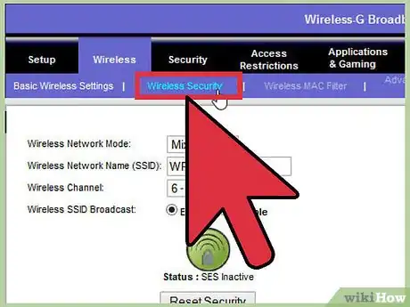 Step 1 前往Linksys安全页面。