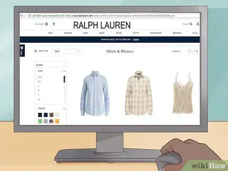 Step 3 坚持只从Ralph Lauren购买商品。