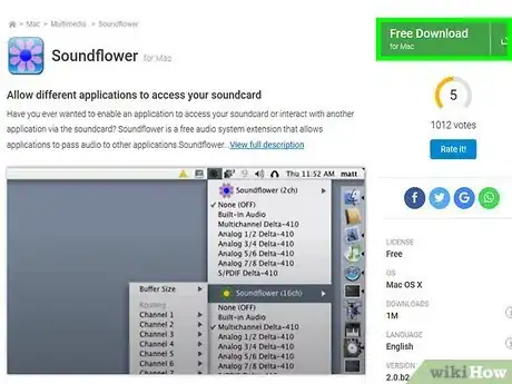 Step 1 如果你使用的是Mac，需要安装SoundFlower。