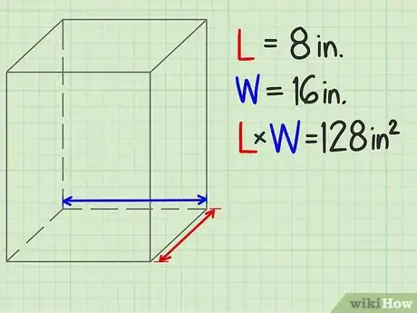 Step 3 长度乘以宽度。