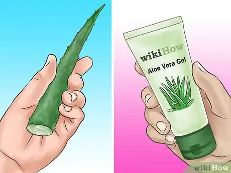 Step 1 取得芦荟。