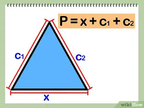 Step 4 求x，c'，c的和，即三角形的周长。