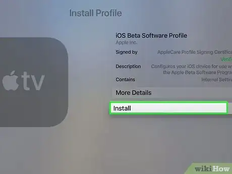 Step 1 确保Apple TV是最新的。