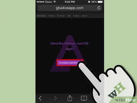 Step 9 点击"下载GBA4iOS 2.0"。