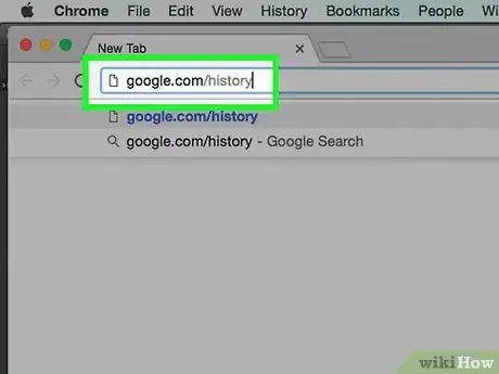 Step 1 在你常用的网络浏览器中打开google.com/history（网络与应用活动记录）页面。