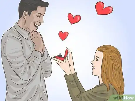 Step 4 主动求婚。
