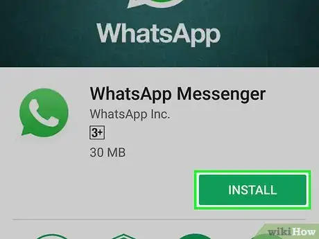 Step 7 在手机上打开WhatsApp程序。