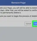 在Facebook上删除页面