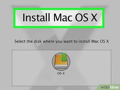 Step 3 在Mac电脑上安装OS X 10.6系统。