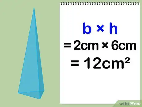 Step 4 将底边乘以斜高。