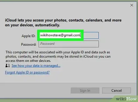 Step 5 输入Apple ID电子邮件地址。